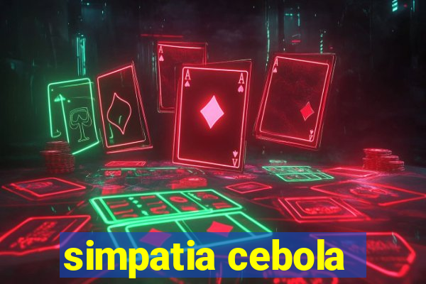 simpatia cebola