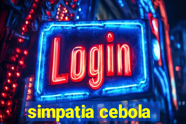 simpatia cebola