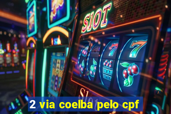 2 via coelba pelo cpf