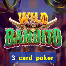 3 card poker casino rules