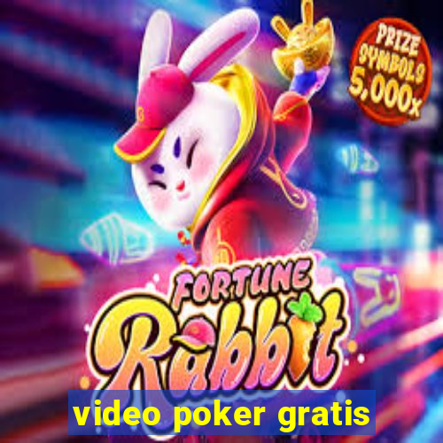 video poker gratis