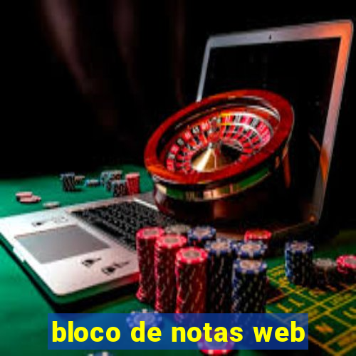 bloco de notas web