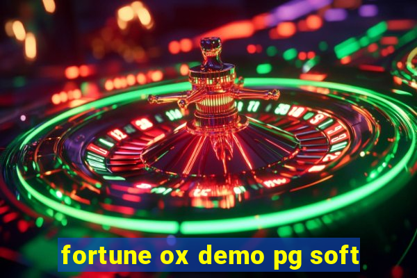 fortune ox demo pg soft