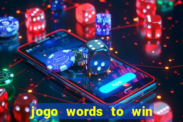 jogo words to win paga mesmo