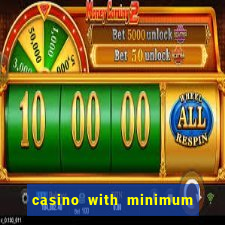 casino with minimum deposit of 5