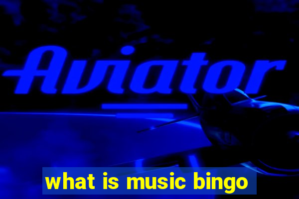 what is music bingo