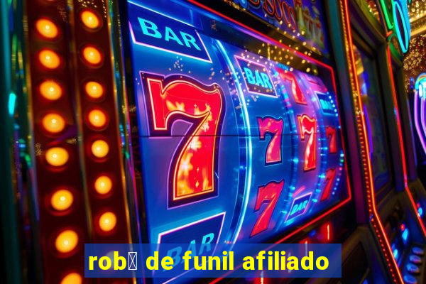 rob么 de funil afiliado