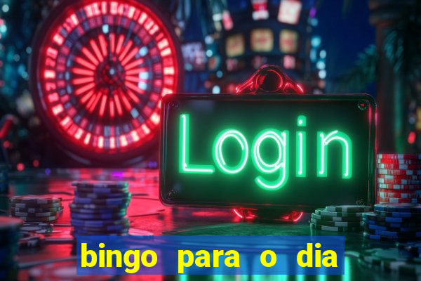 bingo para o dia das m?es