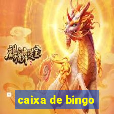 caixa de bingo