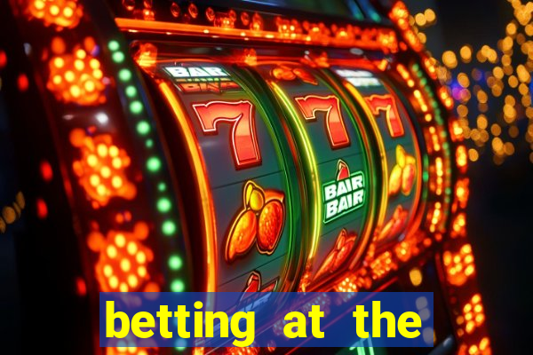 betting at the horse track