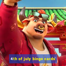 4th of july bingo cards