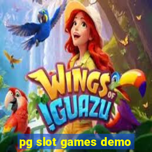 pg slot games demo