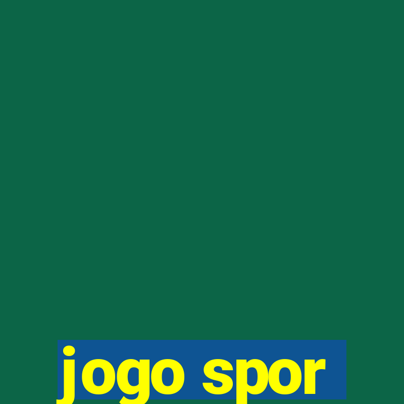 jogo spor