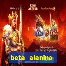 beta alanina aumenta a pressao