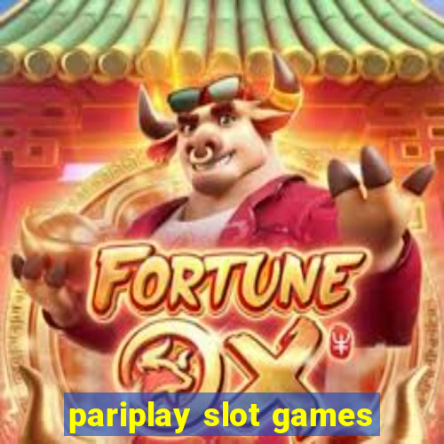 pariplay slot games