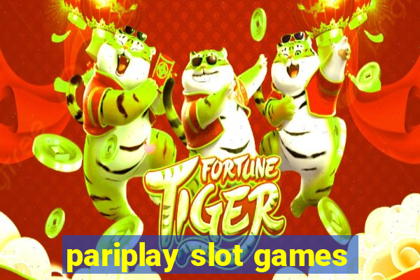 pariplay slot games