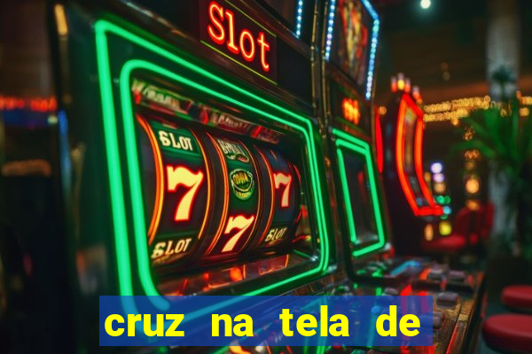 cruz na tela de cruz das