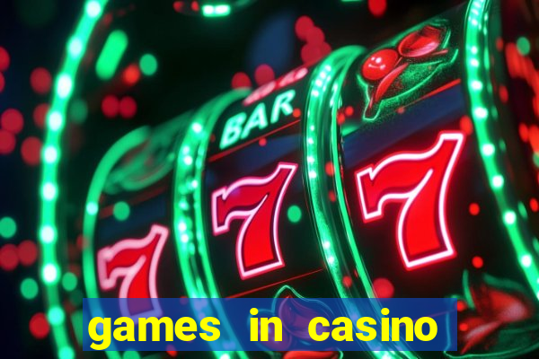 games in casino las vegas