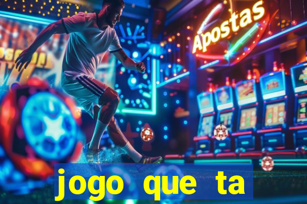 jogo que ta pagando na betano