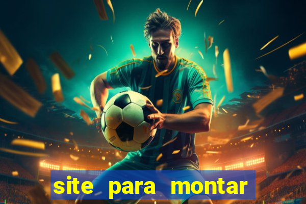 site para montar time de futebol