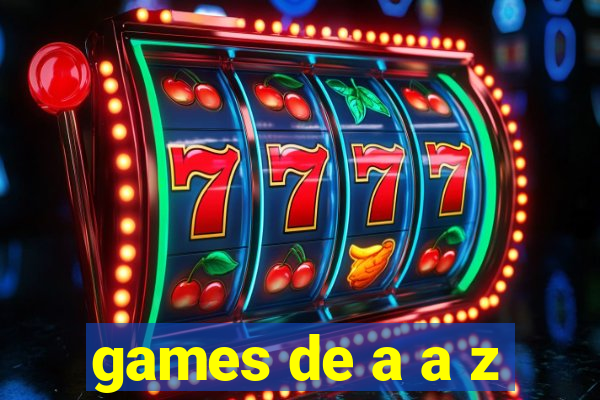 games de a a z