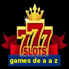 games de a a z