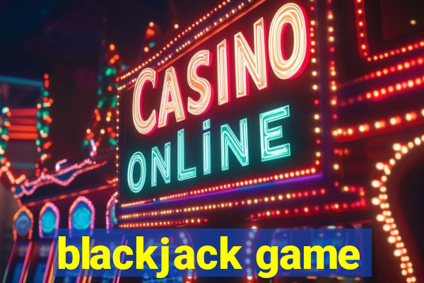 blackjack game