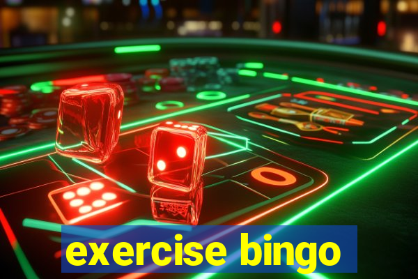 exercise bingo