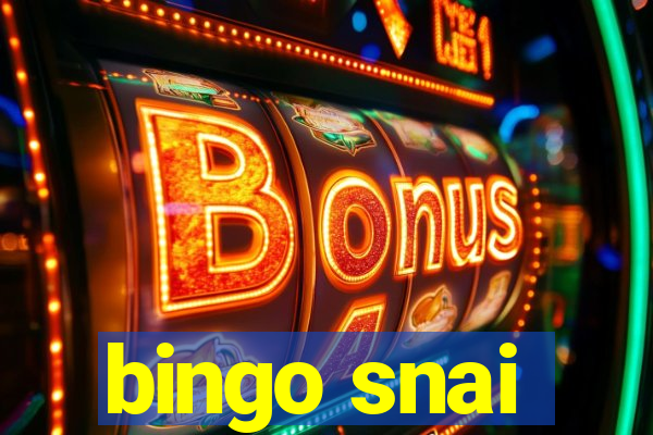 bingo snai