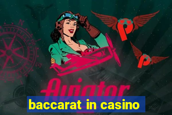 baccarat in casino