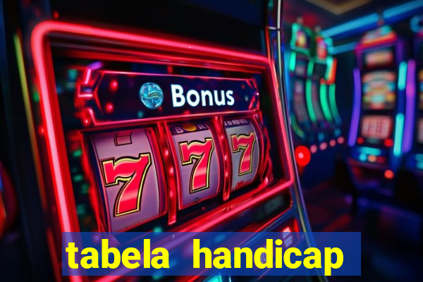 tabela handicap asiatico escanteios