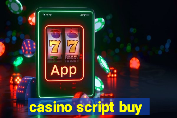 casino script buy