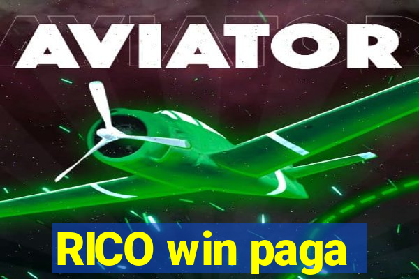 RICO win paga