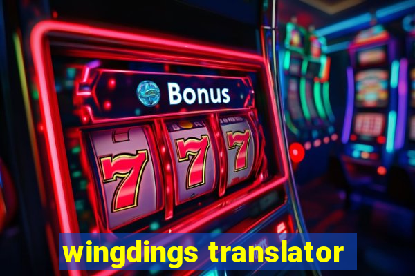 wingdings translator