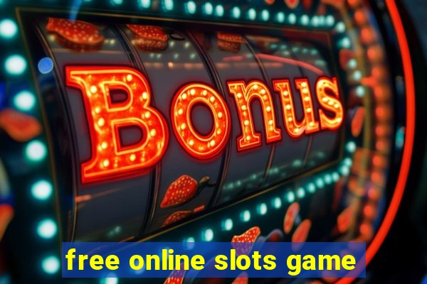 free online slots game