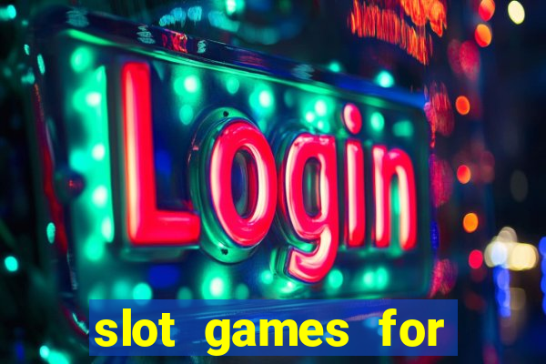 slot games for real money