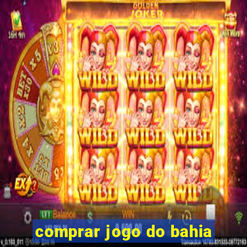 comprar jogo do bahia