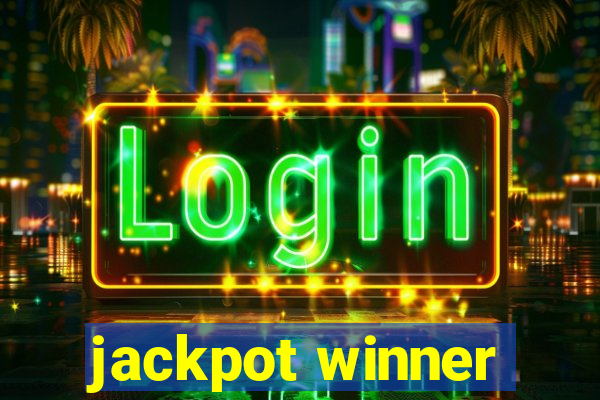 jackpot winner