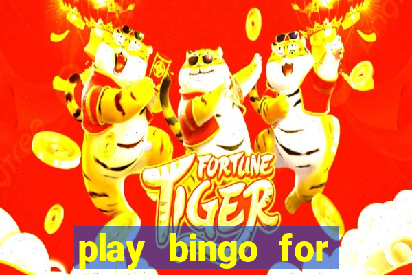 play bingo for free win real money