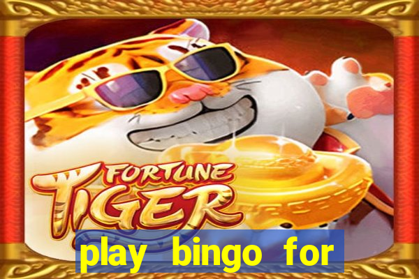 play bingo for free win real money