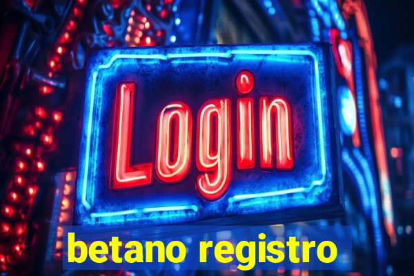 betano registro