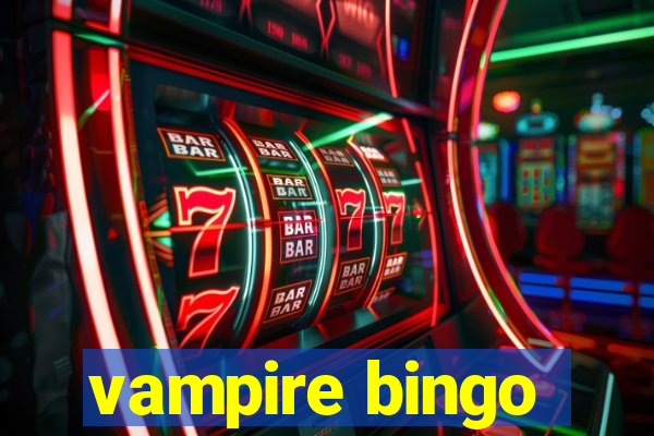 vampire bingo