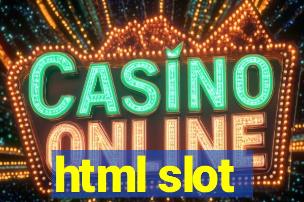 html slot