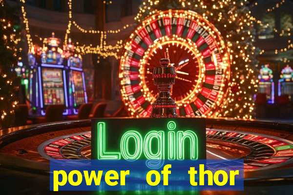 power of thor megaways slot free play