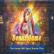 fortuna de igor kann璋﹔io