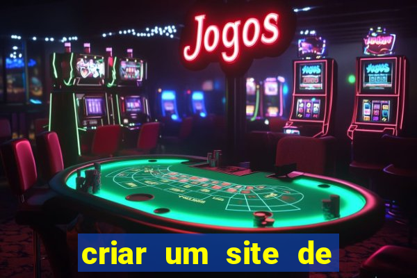 criar um site de jogos online