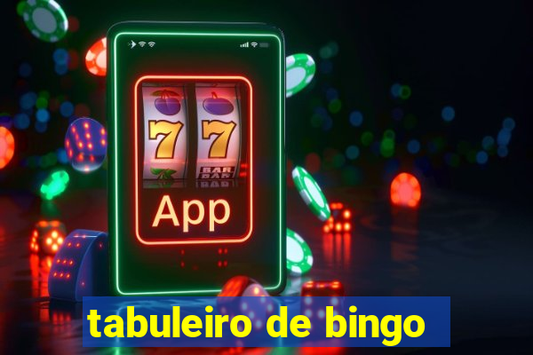 tabuleiro de bingo