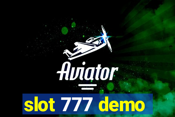 slot 777 demo