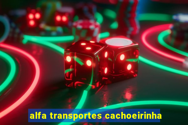 alfa transportes cachoeirinha