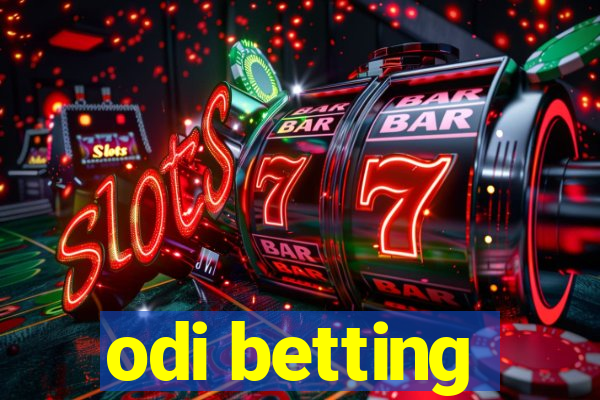 odi betting